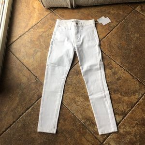 NWT Joes Jeans Charlie High Rise Skinny Crop Sz 25 White